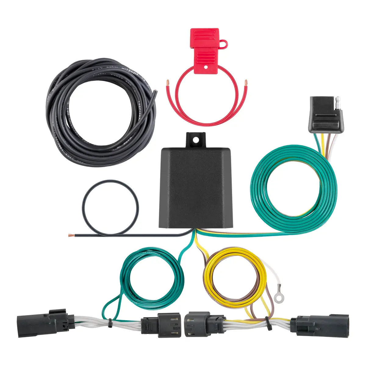 Curt 56343 Vehicle-Side Custom 4-Pin Trailer Wiring Harness, Select Ford Flex 1