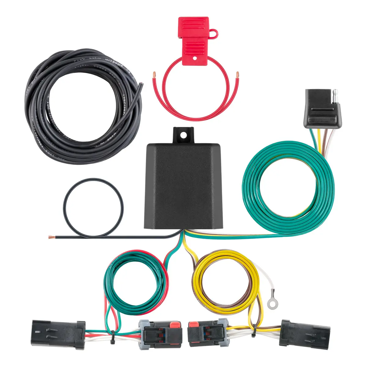 Curt 56344 Vehicle-Side Custom 4-Pin Trailer Wiring Harness, Select Jeep Compass 1
