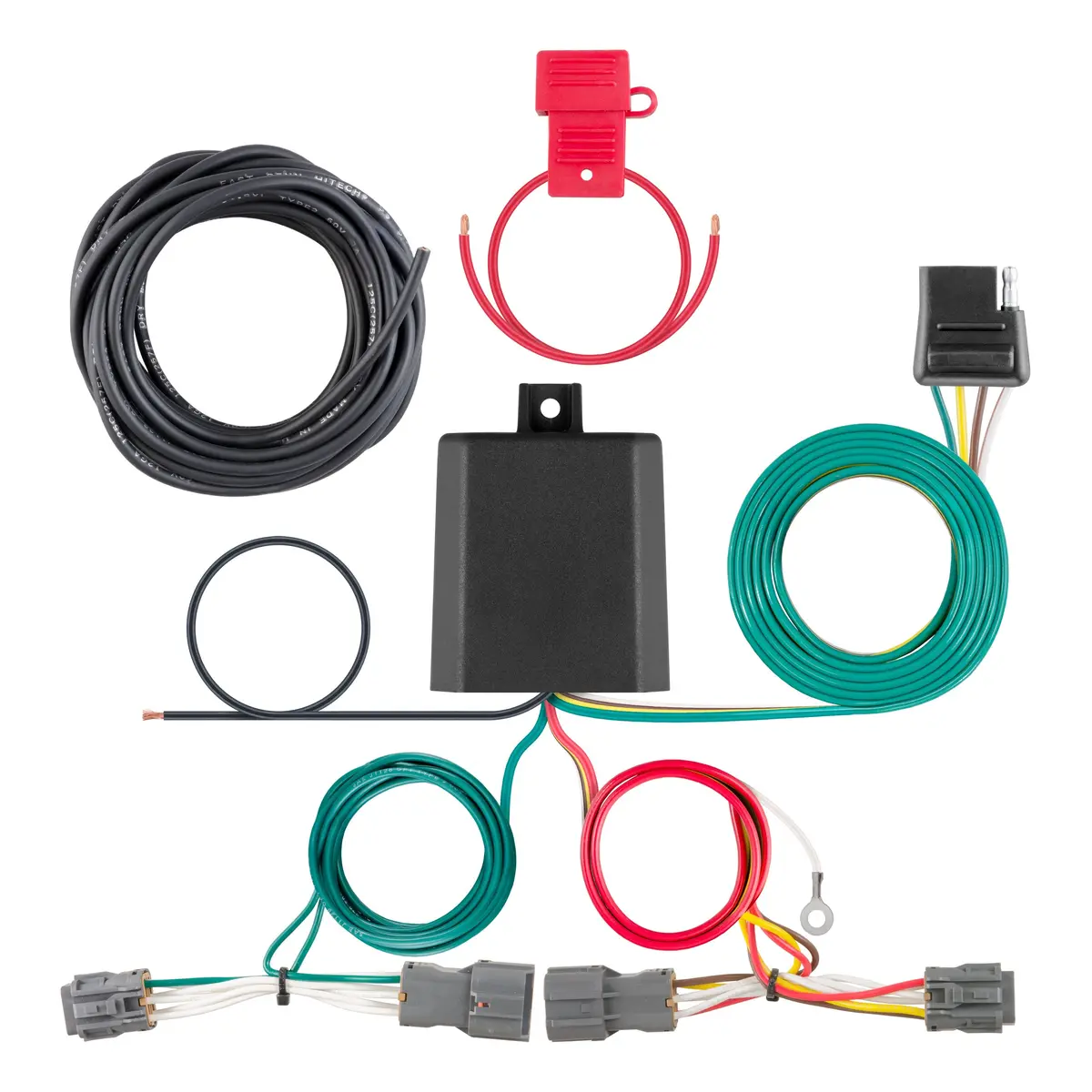 Curt 56348 Vehicle-Side Custom 4-Pin Trailer Wiring Harness, Select Hyundai Tucson 1