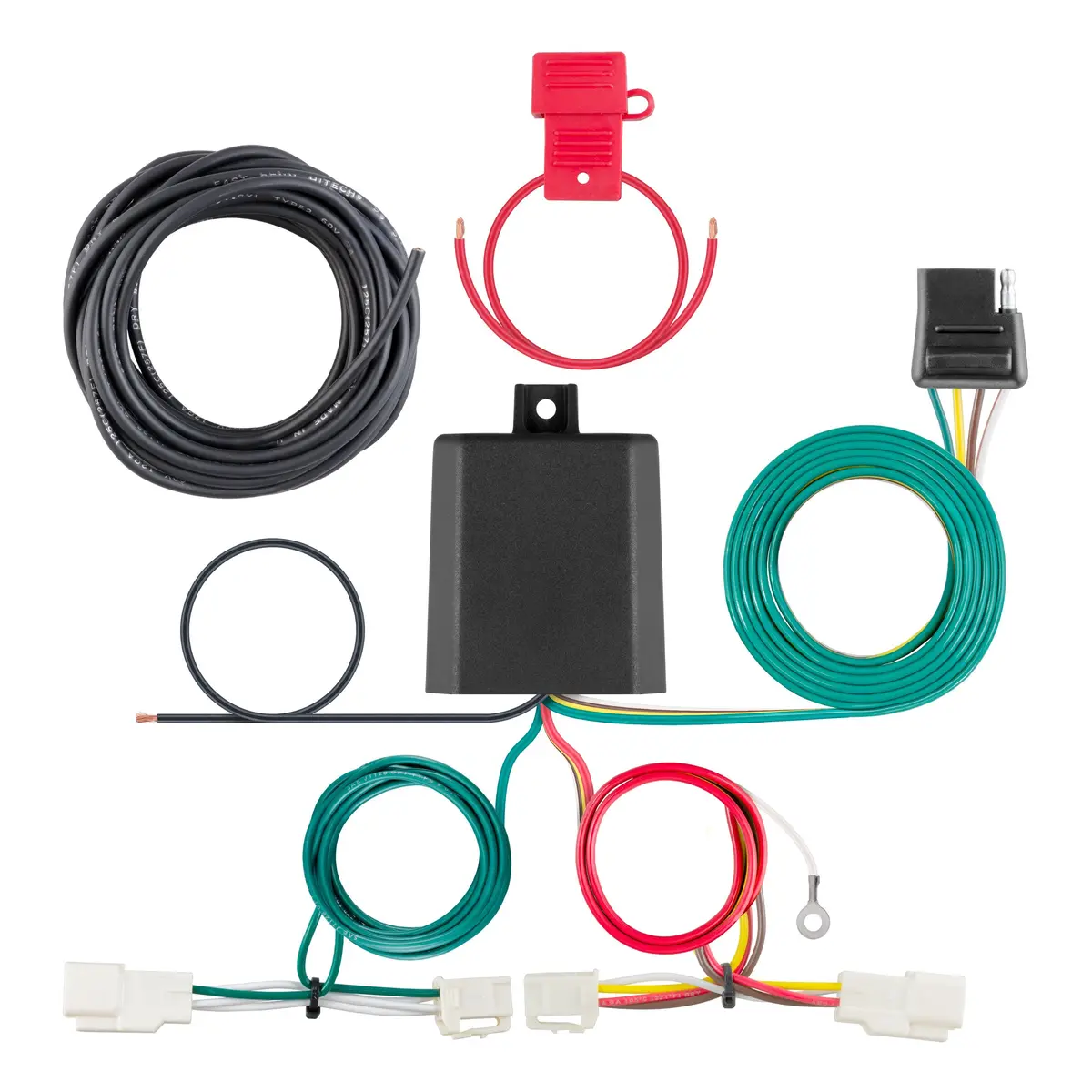 Curt 56350 Vehicle-Side Custom 4-Pin Trailer Wiring Harness, Select Toyota Avalon, Rav4 1