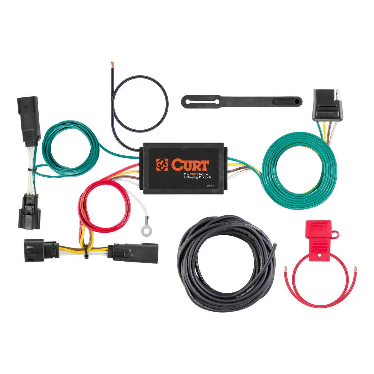 Curt 56363 Vehicle-Side Custom 4-Pin Trailer Wiring Harness, Select Buick Encore 1