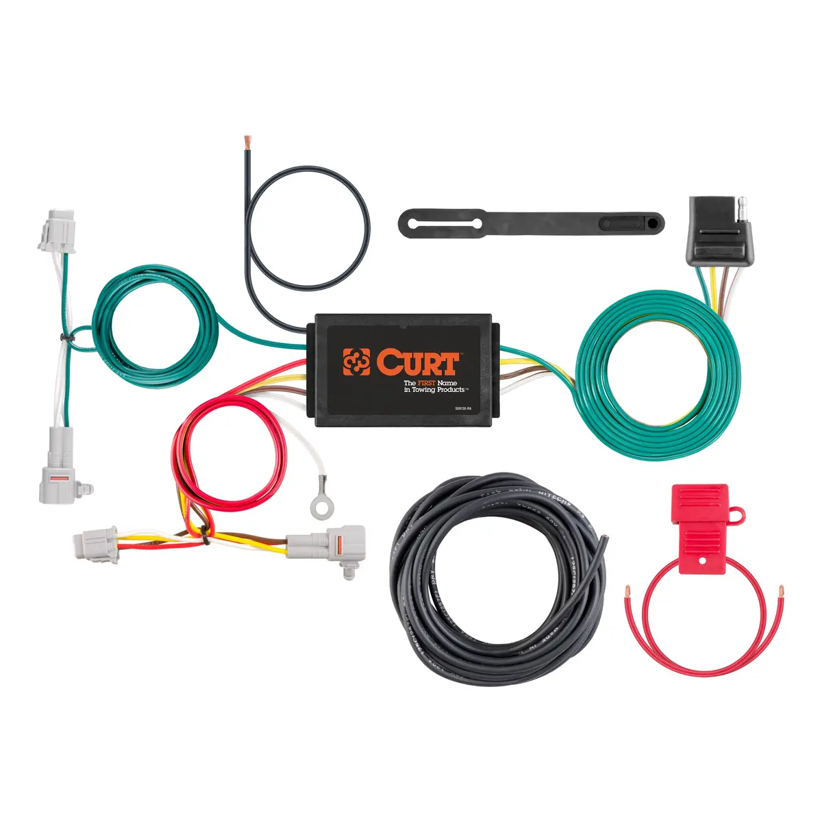 Curt 56367 Vehicle-Side Custom 4-Pin Trailer Wiring Harness, Select Subaru Impreza 1