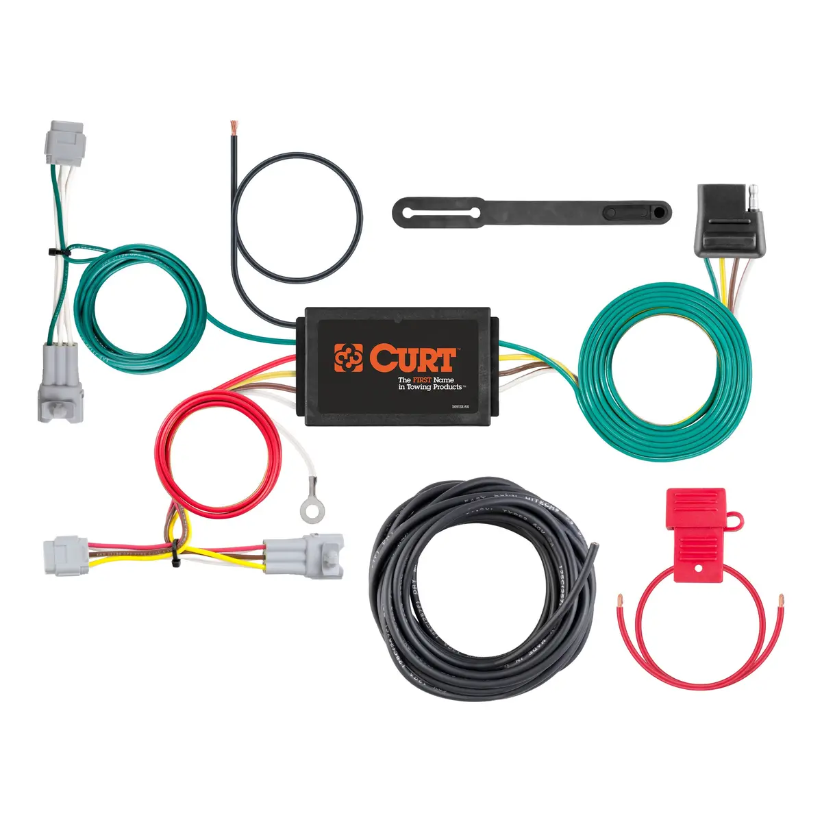 Curt 56368 Vehicle-Side Custom 4-Pin Trailer Wiring Harness, Select Subaru Impreza 1