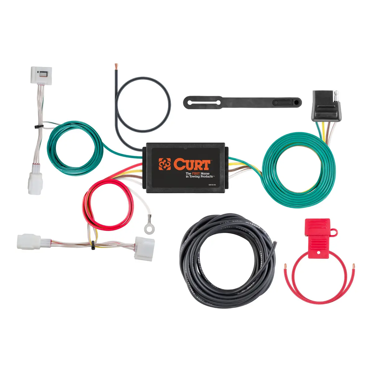 Curt 56377 Vehicle-Side Custom 4-Pin Trailer Wiring Harness, Select Mazda Cx-5 1