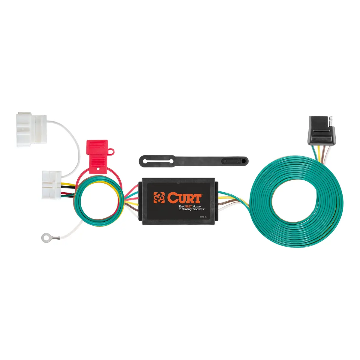 Curt 56378 Vehicle-Side Custom 4-Pin Trailer Wiring Harness, Select Honda Odyssey 1