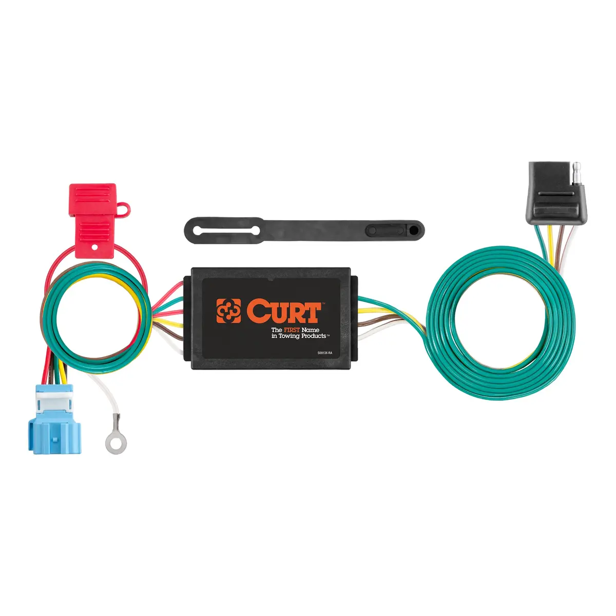 Curt 56382 Vehicle-Side Custom 4-Pin Trailer Wiring Harness, Select Honda Odyssey 1