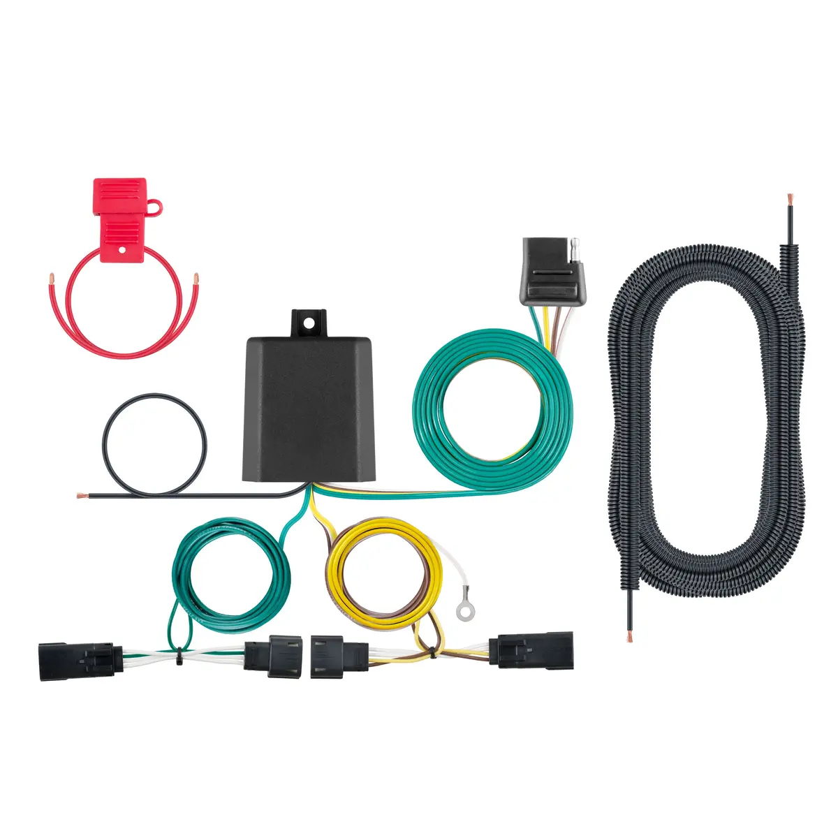 Curt 56389 Vehicle-Side Custom 4-Pin Trailer Wiring Harness, Select Buick Regal Tourx 1