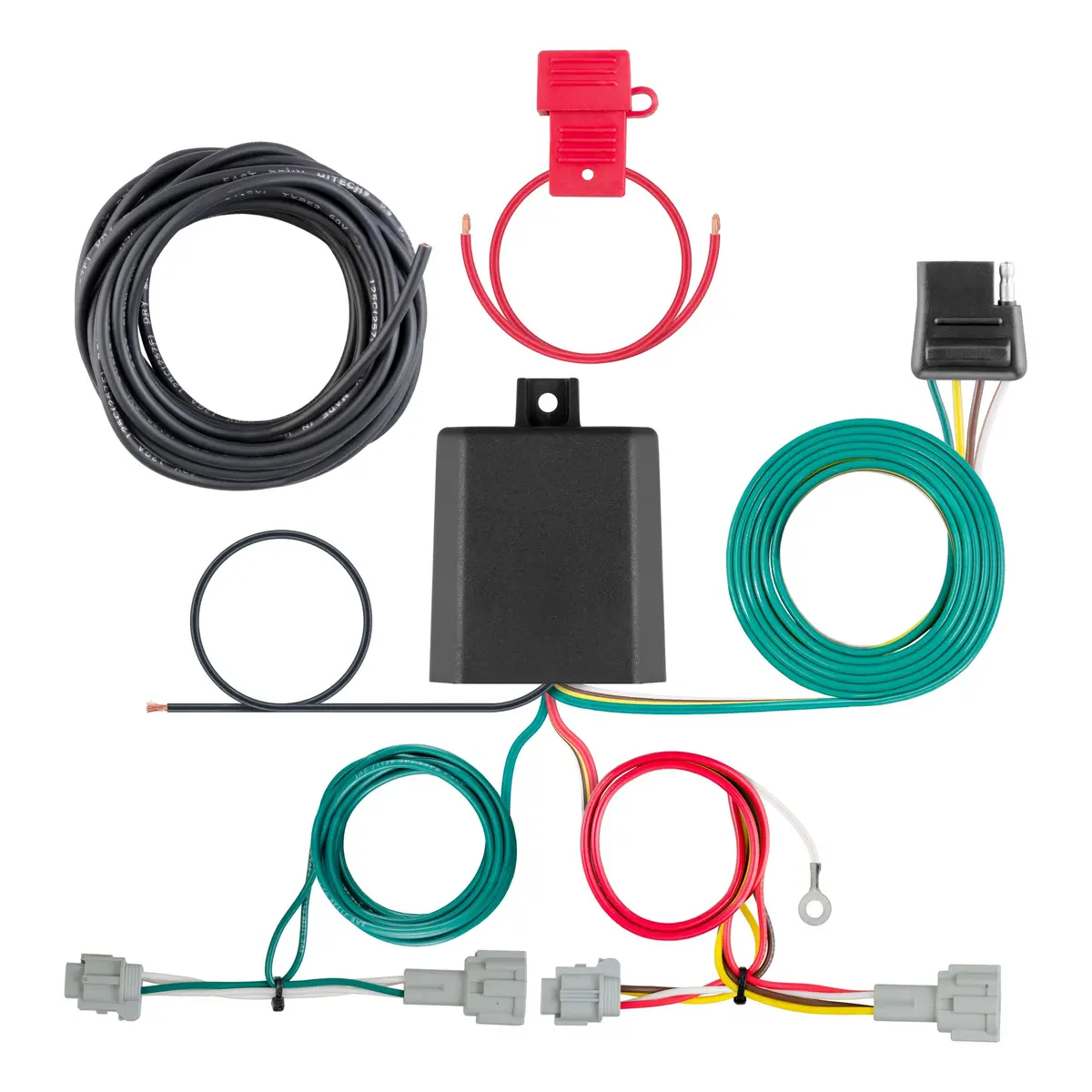 Curt 56397 Vehicle-Side Custom 4-Pin Trailer Wiring Harness, Select Nissan Rogue Sport 1