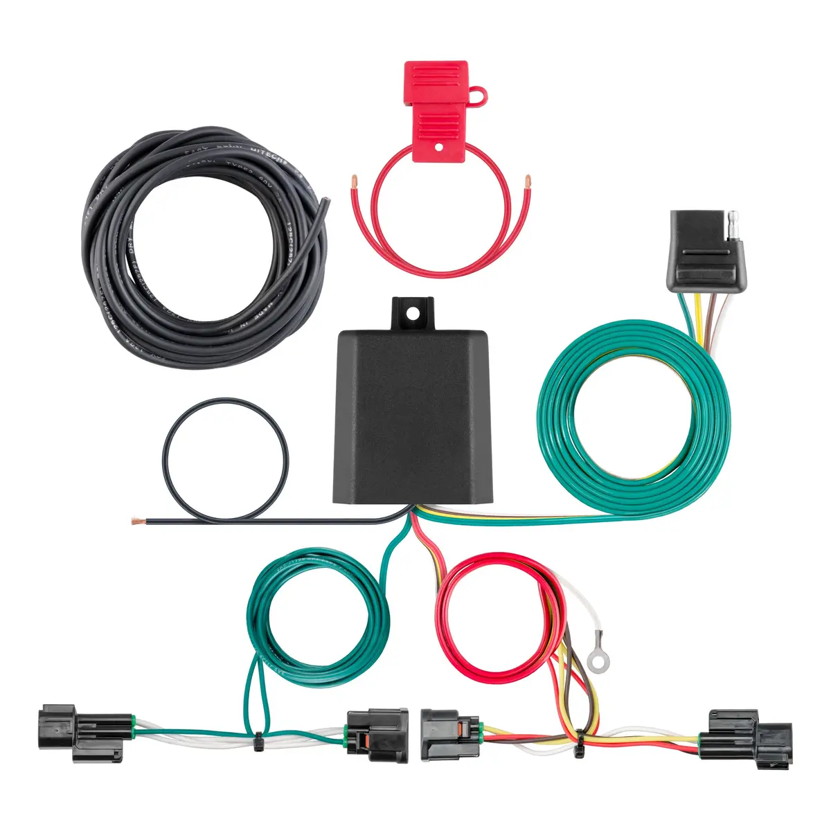 Curt 56402 Vehicle-Side Custom 4-Pin Trailer Wiring Harness, Select Honda Accord 1