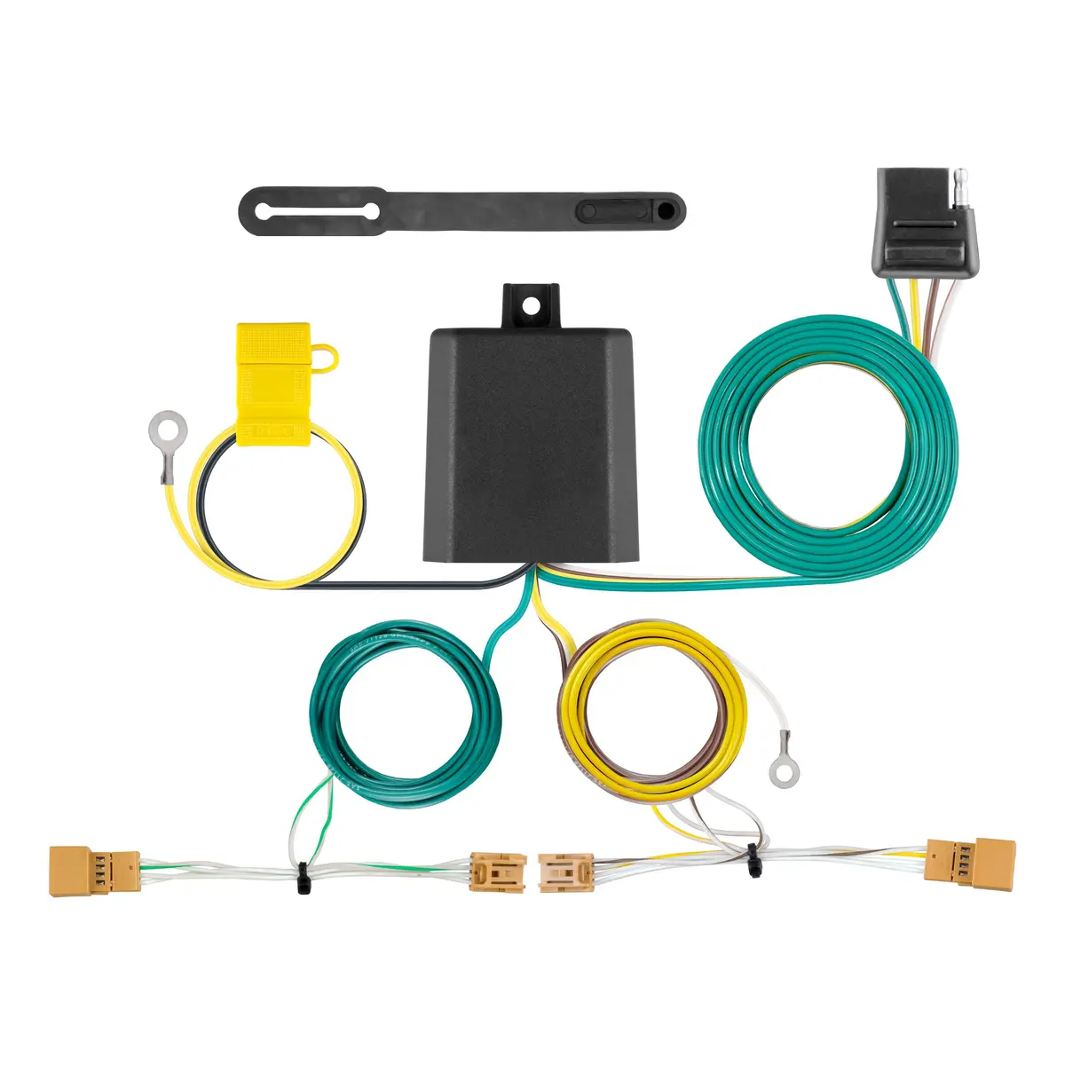 Curt 56404 Vehicle-Side Custom 4-Pin Trailer Wiring Harness, Select Audi Q5 1