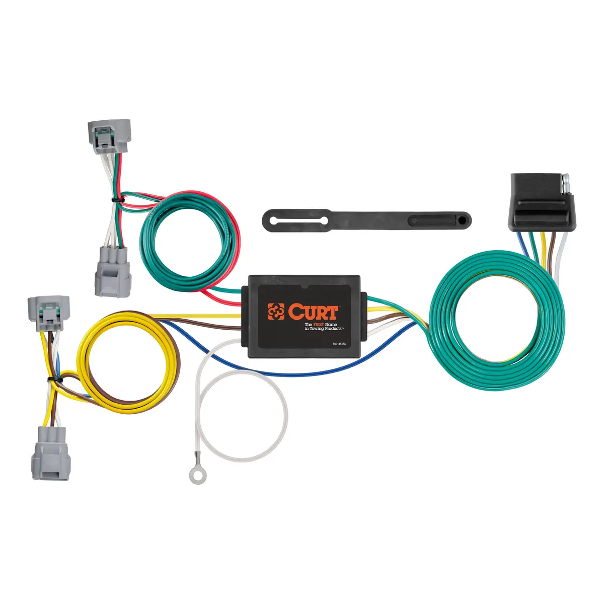 Curt 56513 Vehicle-Side Custom 5-Wire Trailer Wiring Harness For Select Toyota T-100 Pickup, Tacoma 1
