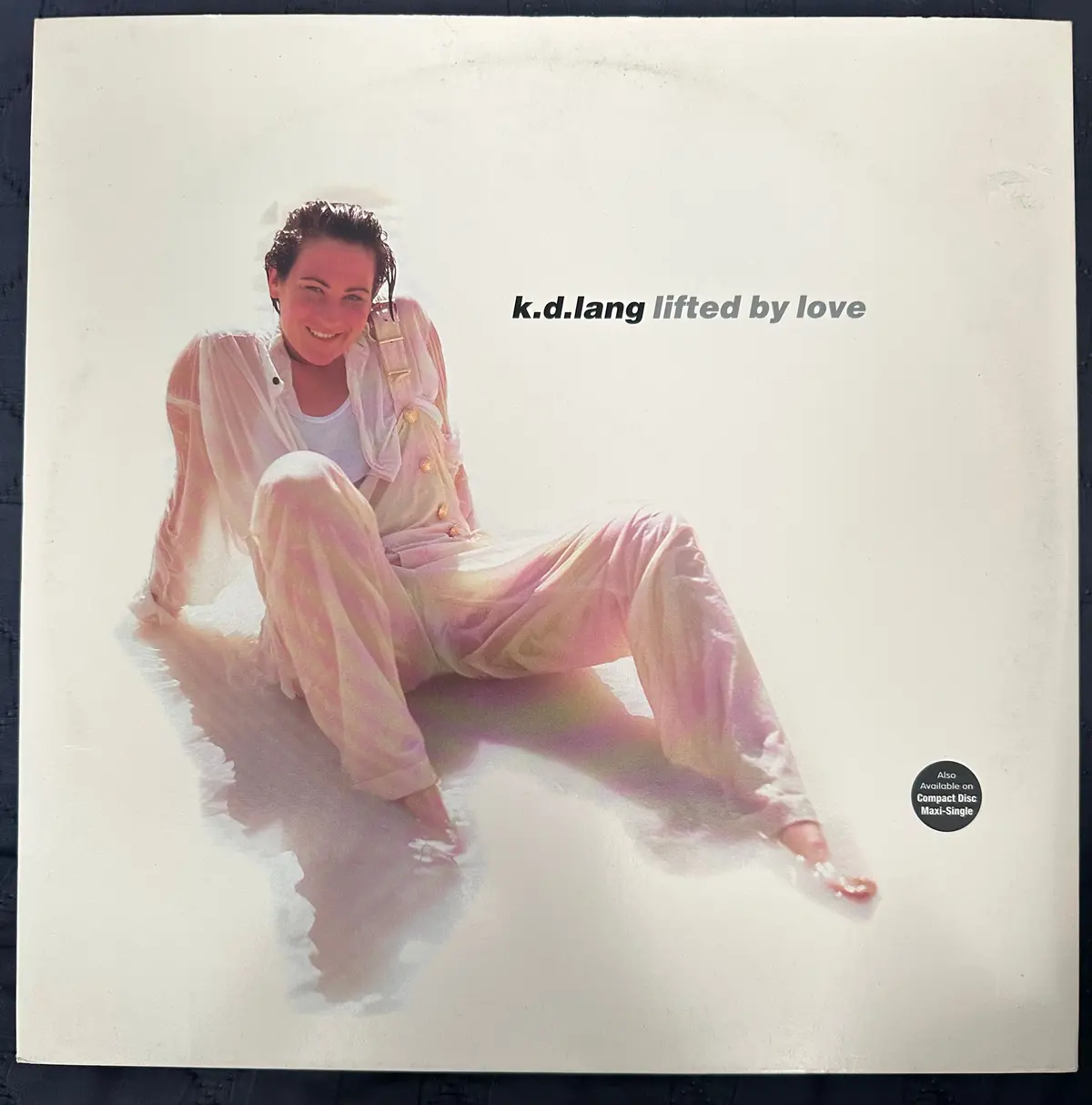 K.D. L Ang 12” Single Lp Vinyl Lifted By Love / Enough Is Enough - Used 1