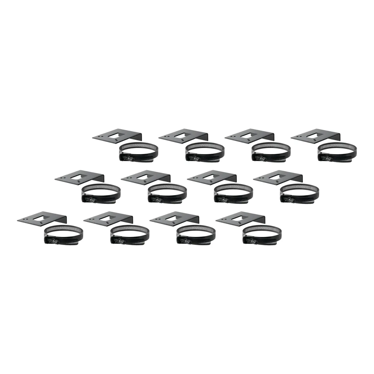 Curt 57203 Vehicle-Side Trailer Wiring Harness Clamp-On Bracket Mounts For 4-Way, 5-Way Or 6-Way, 12-Pack 1
