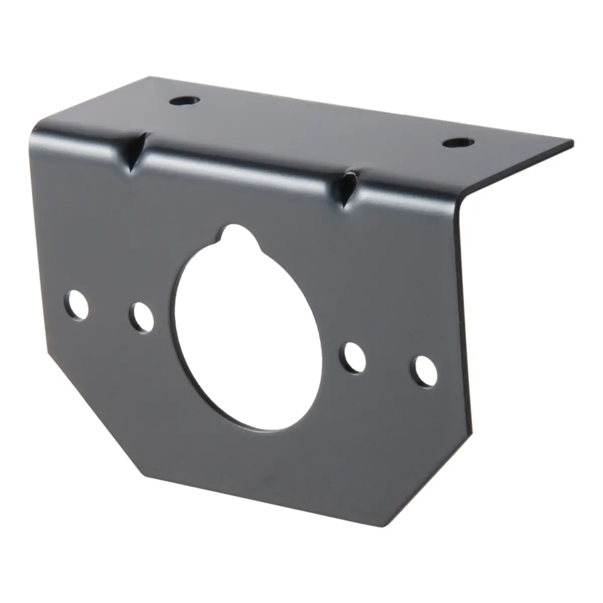 Curt 57208 Vehicle-Side Trailer Wiring Harness Mounting Bracket For 4-Way Or 6-Way Round 1