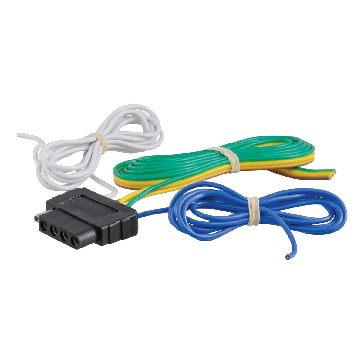 Curt 58530 Vehicle-Side 5-Pin Trailer Wiring Harness With 60-Inch Wires, 5-Wire Trailer Wiring 1
