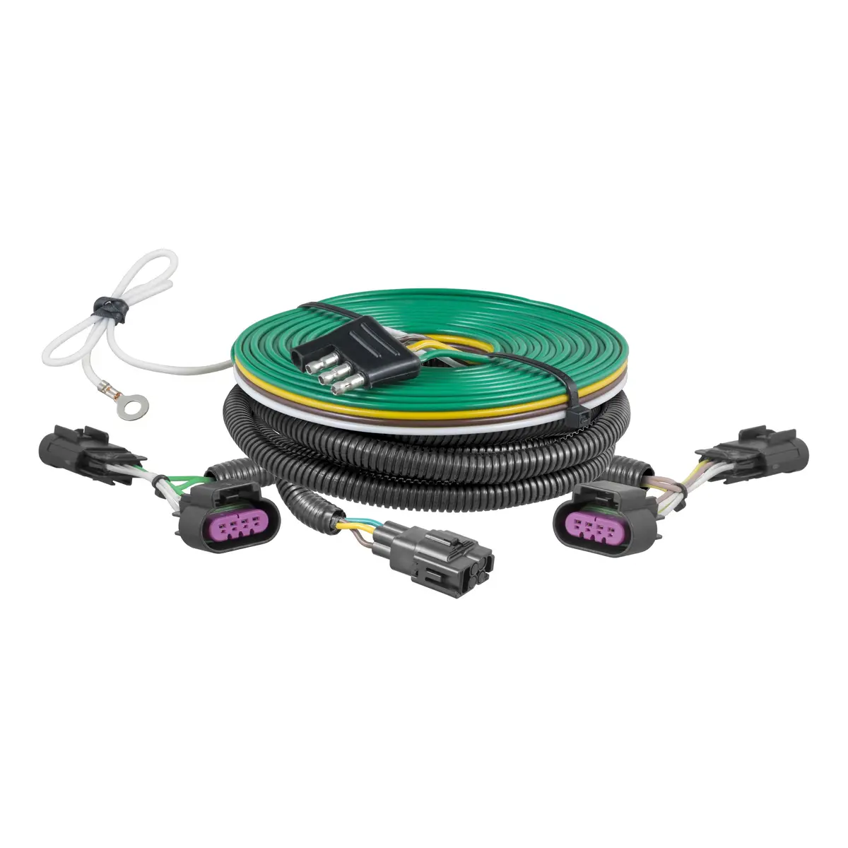 Curt 58900 Custom Towed-Vehicle Rv Wiring Harness For Dinghy Towing Select Chevrolet Equinox, Gmc Terrain 1
