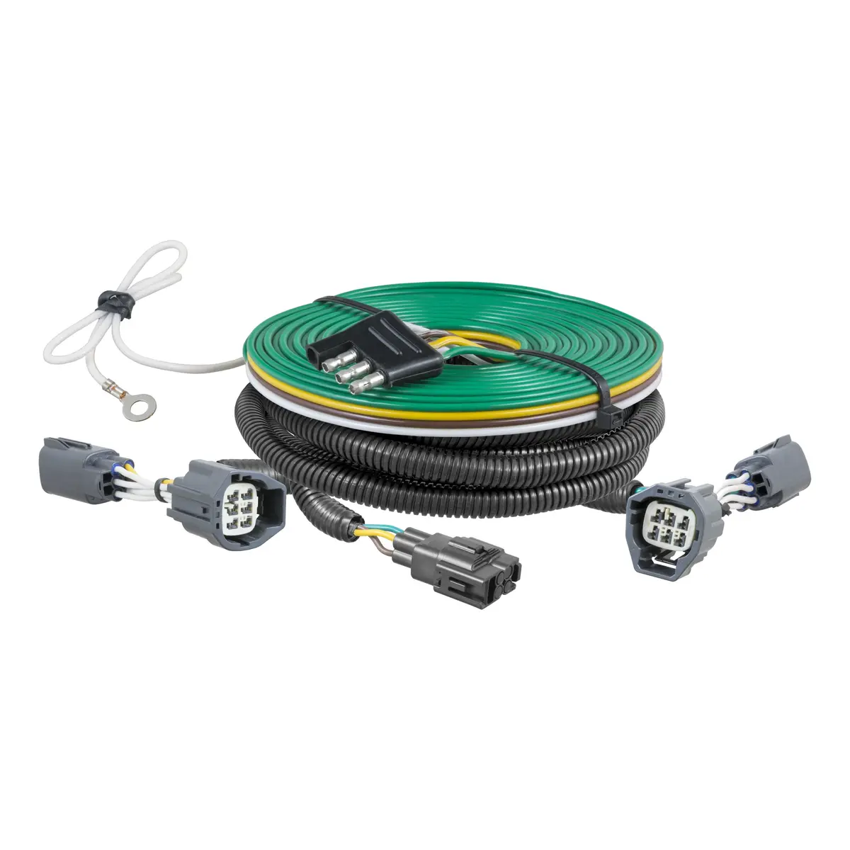 Curt 58903 Custom Towed-Vehicle Rv Wiring Harness For Dinghy Towing Select Jeep Wrangler Jk 1