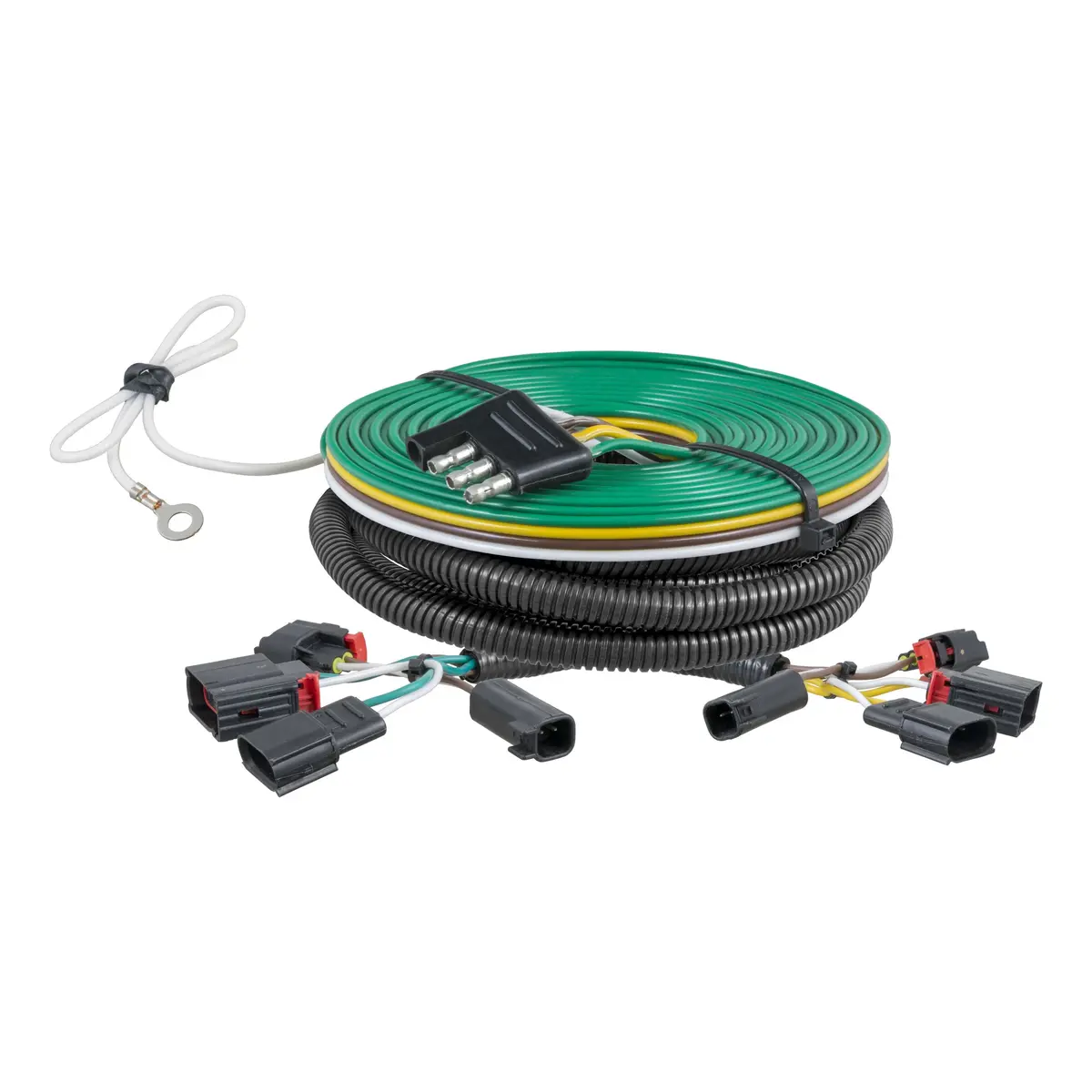 Curt 58907 Custom Towed-Vehicle Rv Wiring Harness For Dinghy Towing Select Jeep Grand Cherokee 1