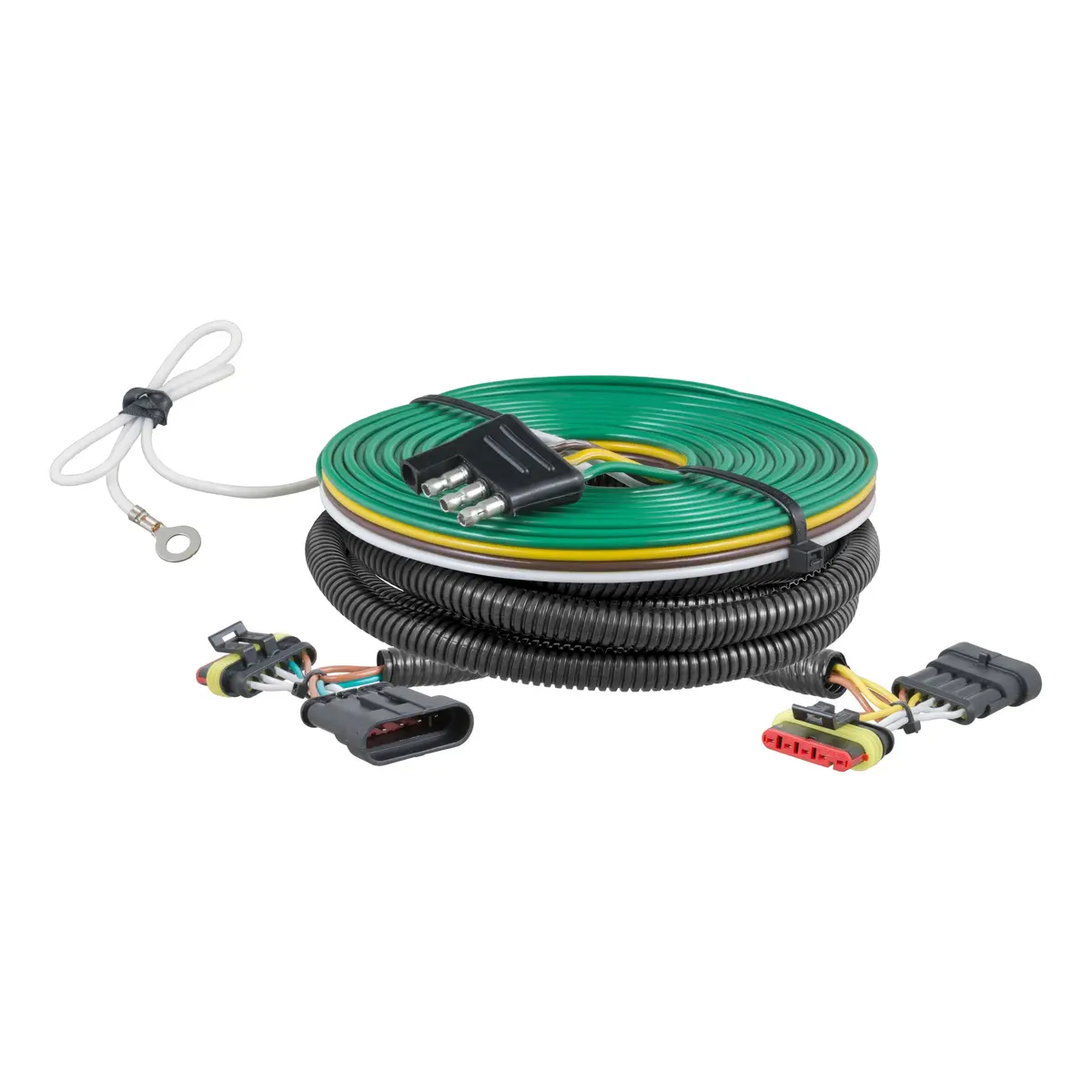 Curt 58911 Custom Towed-Vehicle Rv Wiring Harness For Dinghy Towing Select Fiat 500 1