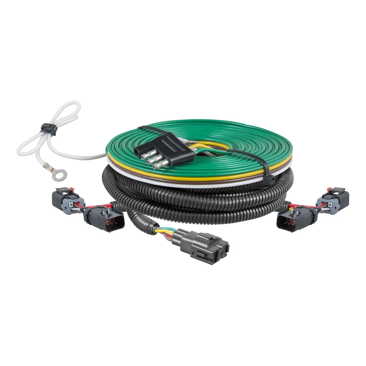 Curt 58917 Custom Towed-Vehicle Rv Wiring Harness For Dinghy Towing Select Jeep Liberty 1