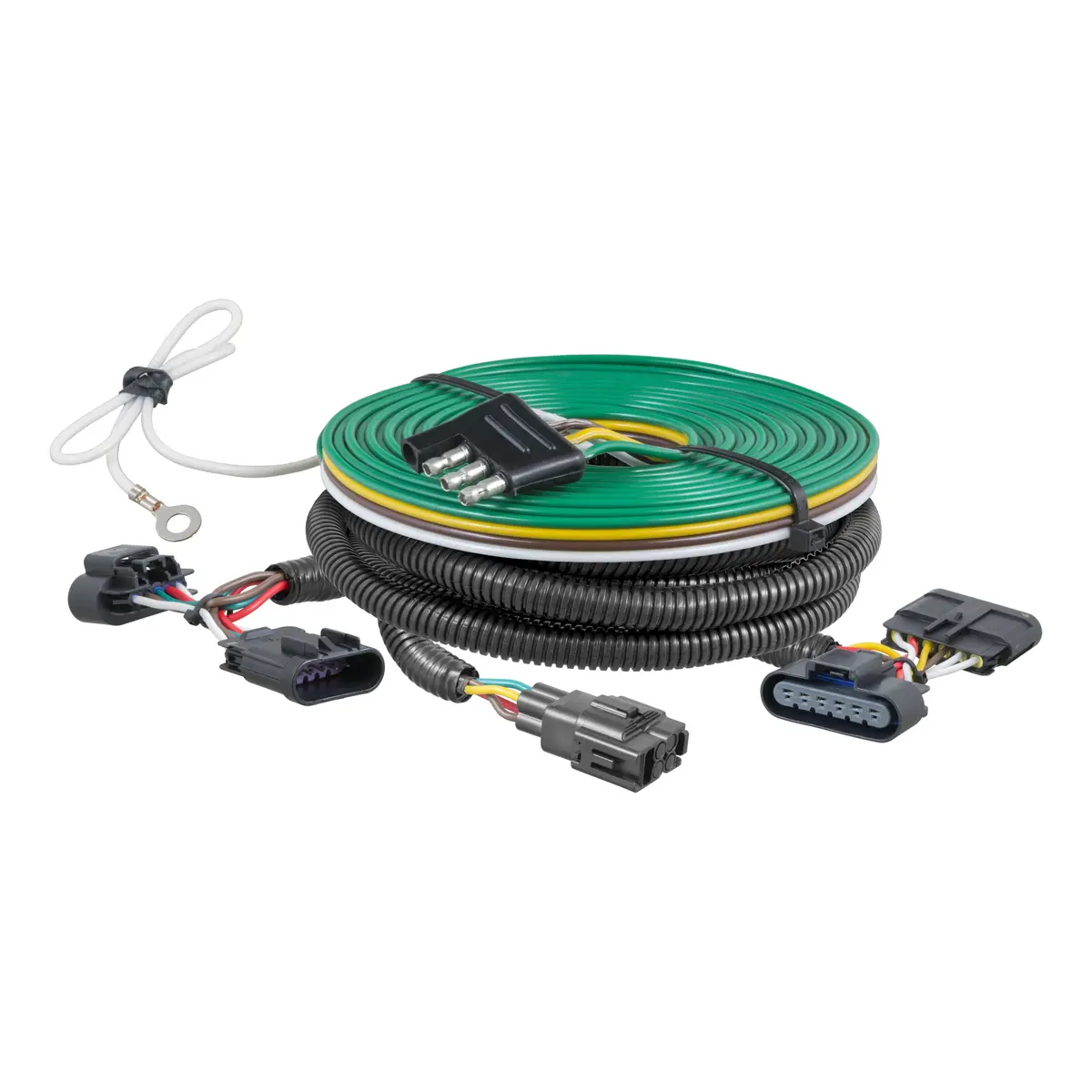Curt 58926 Custom Towed-Vehicle Rv Wiring Harness For Dinghy Towing Select Chevy Colorado, Gmc Canyon, Isuzu I-280, I-290, I-350, I-370 1