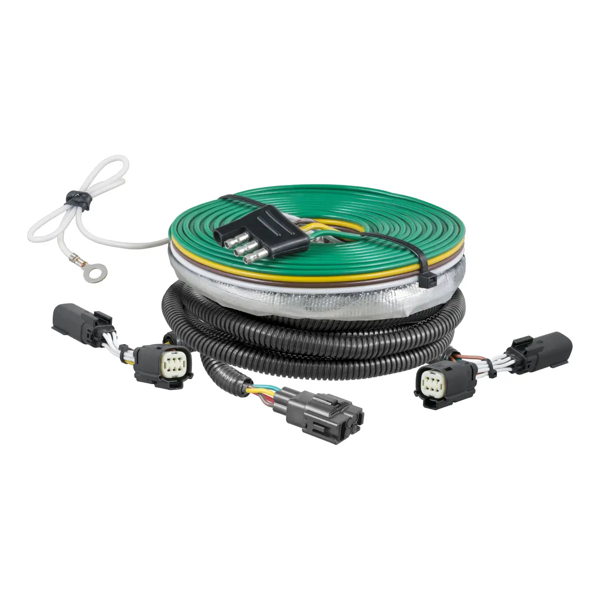 Curt 58941 Custom Towed-Vehicle Rv Wiring Harness For Dinghy Towing Select Ford Flex 1