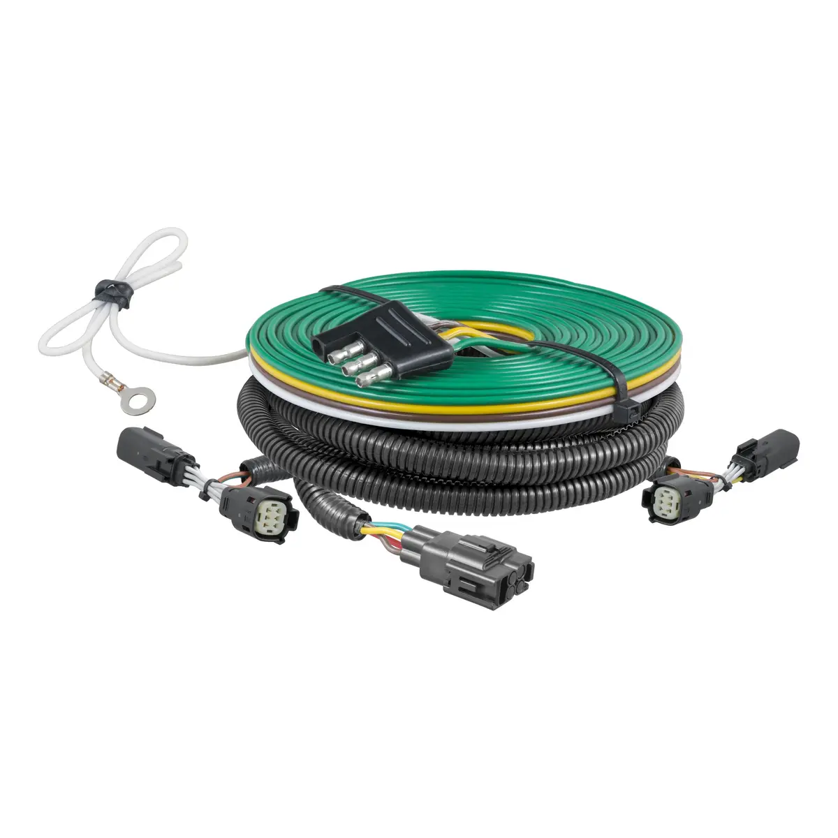 Curt 58945 Custom Towed-Vehicle Rv Wiring Harness For Dinghy Towing Select Ford Fusion 1