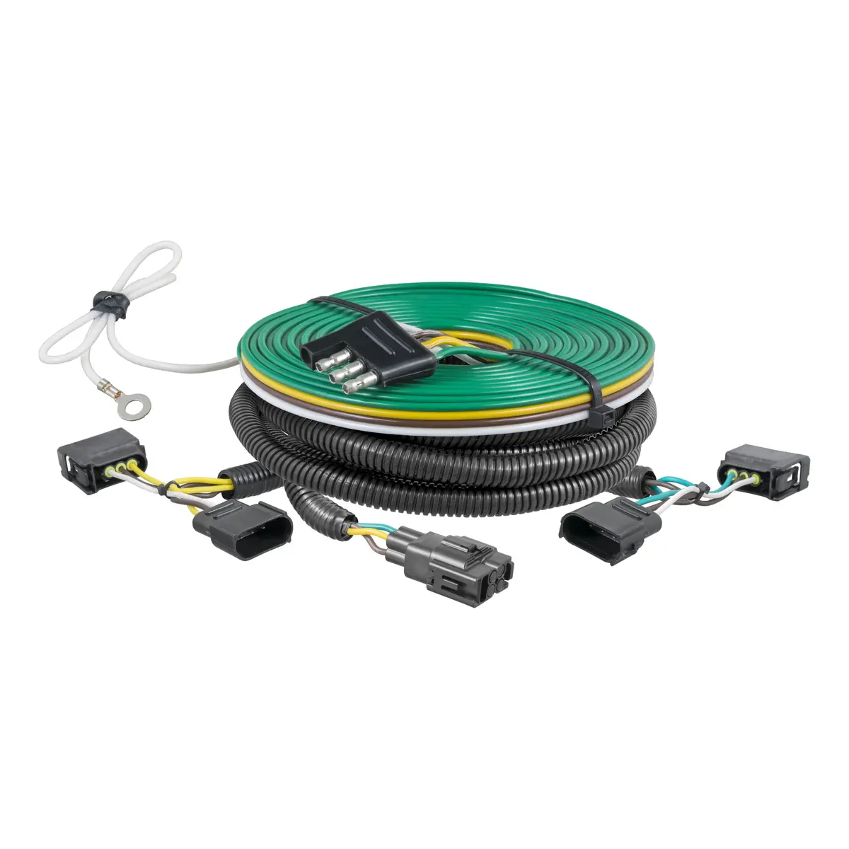 Curt 58952 Custom Towed-Vehicle Rv Wiring Harness For Dinghy Towing Select Ford, Lincoln, Mazda, Mercury Vehicles 1