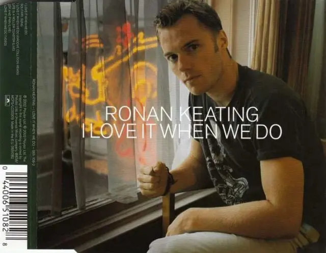 Ronan Keating - I Love It When We Do - Import Cd Single - New 1