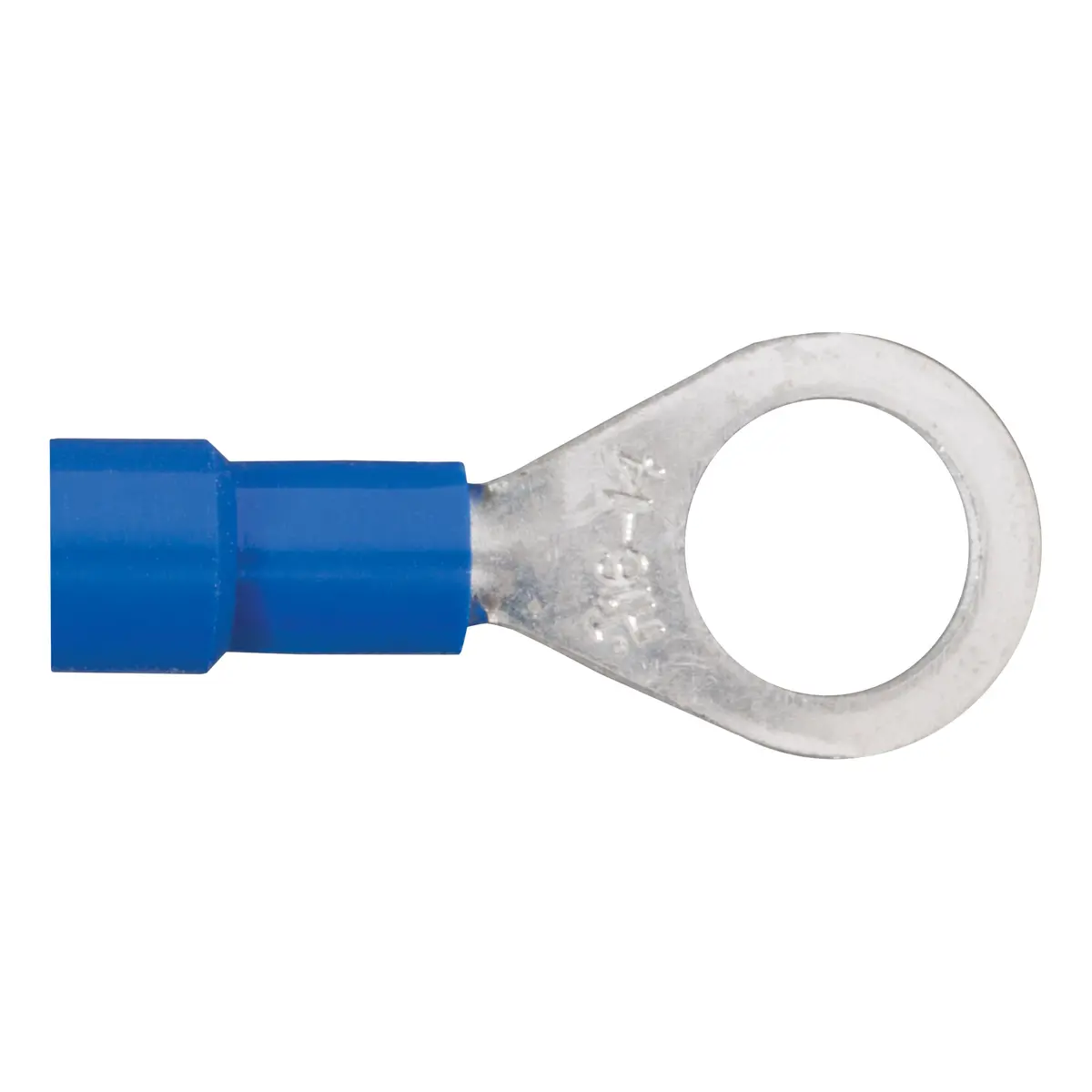 Curt 59525 16-14 Gauge Blue Vinyl-Insulated Ring Terminal Wire Connectors, 5/16-Inch Stud, 100-Pack 1