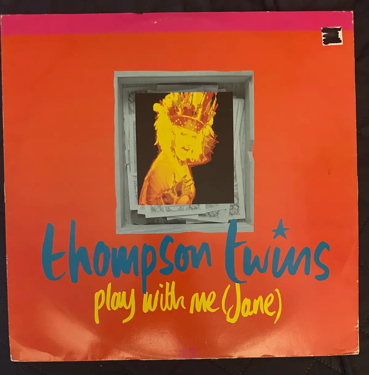Thompson Twins - 12” Single Lp Vinyl Used - Play With Me (Jane) Lp Vinyl - Used 1