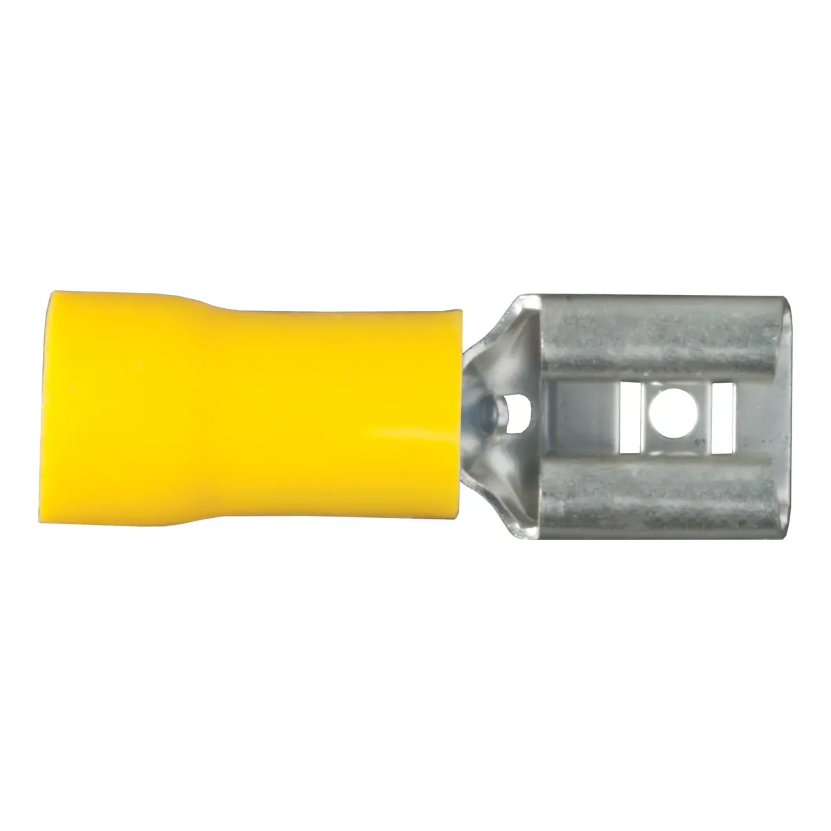 Curt 59593 12-10 Gauge Yellow Vinyl-Insulated Female Quick Connectors, Pack Of 100 1