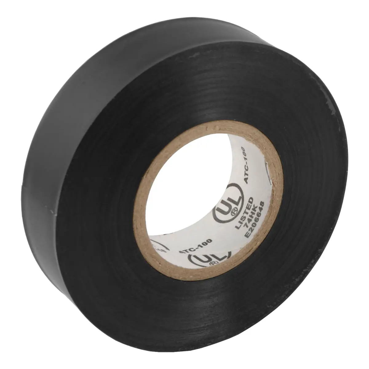 Curt 59740 Black Electrical Tape, 7 Mil, 3/4-Inch X 60-Foot Rolls, Pack Of 10 1