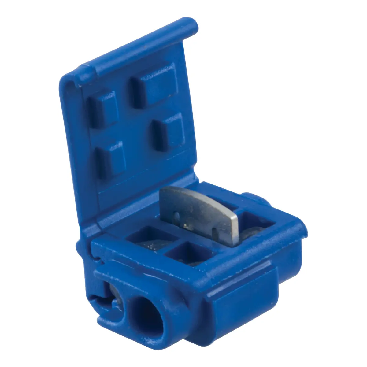 Curt 59956 18-14 Gauge Blue Scotch Snap Lock Wire Connectors With Gel Sealant, 100-Pack 1