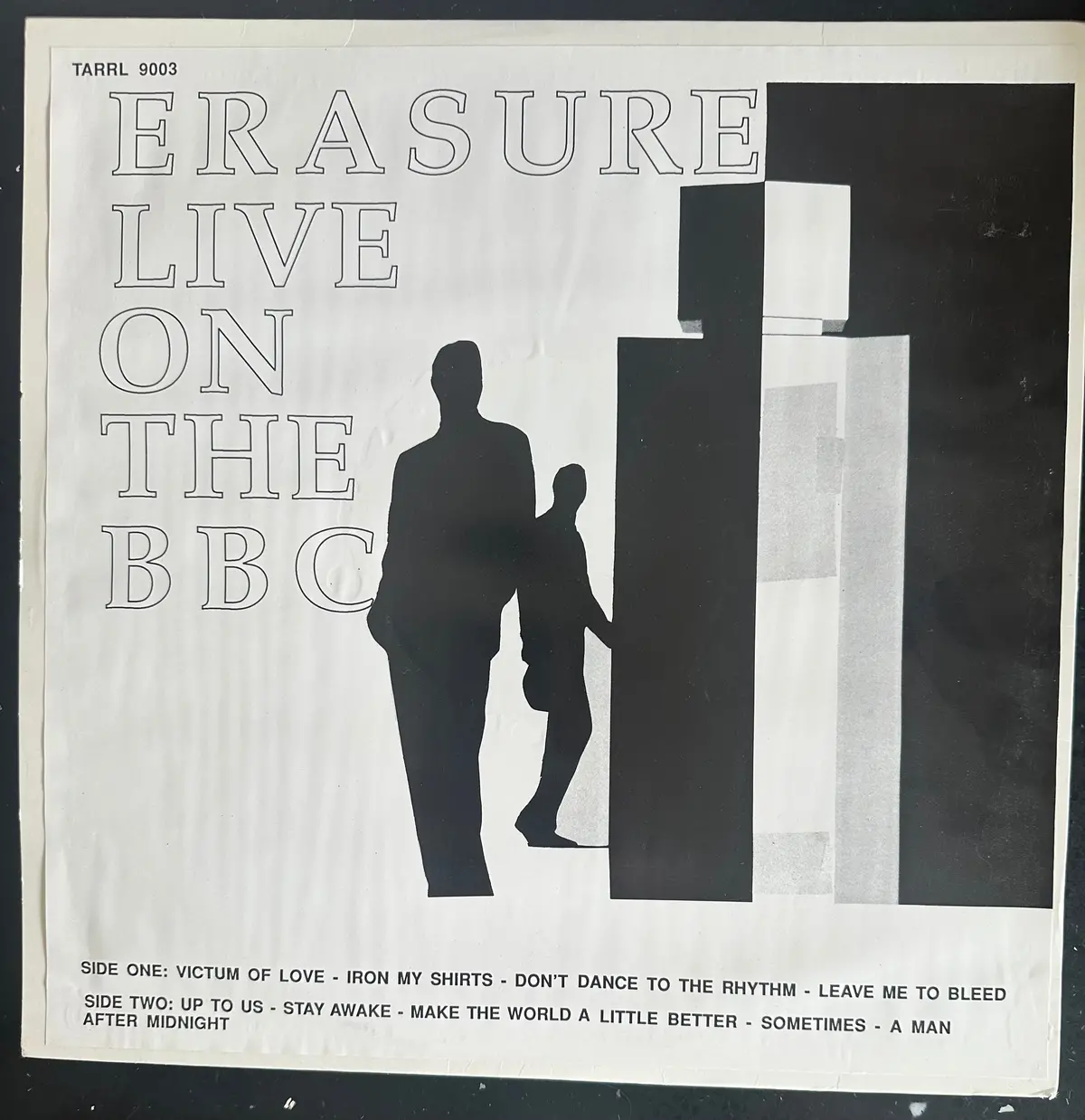 Erasure - Live Bbc Lp Vinyl - Used 1