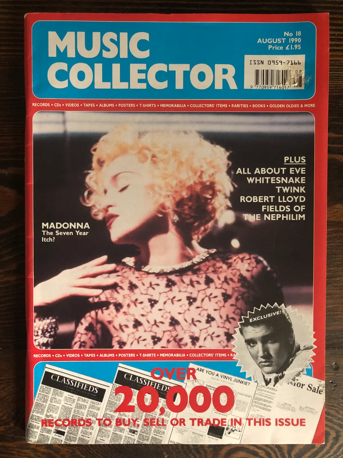 Madonna - Music Collector Magazine - 1990 1