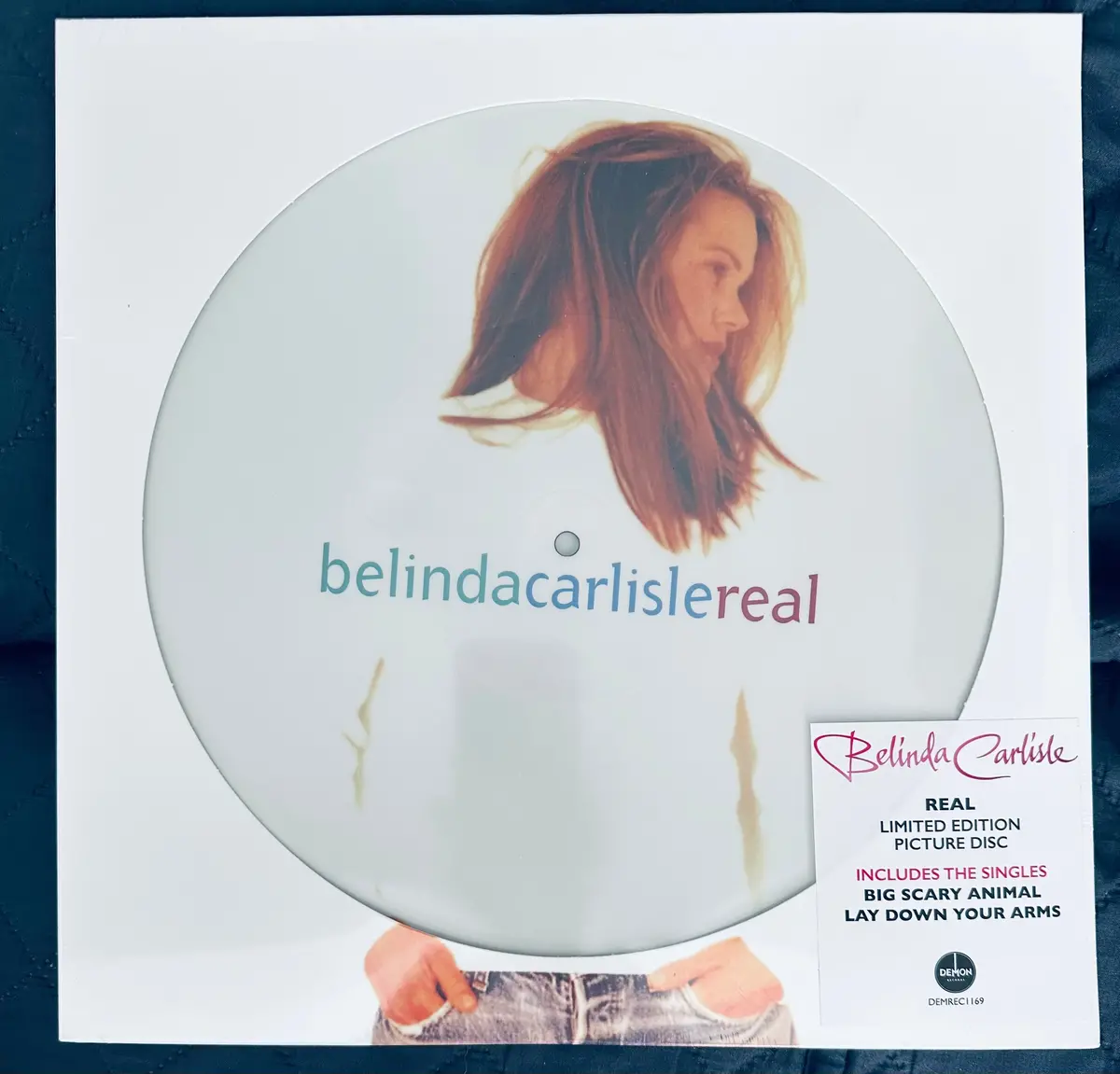 Belinda Carlisle Real (Import Picture Disc) Lp Vinyl - New 1