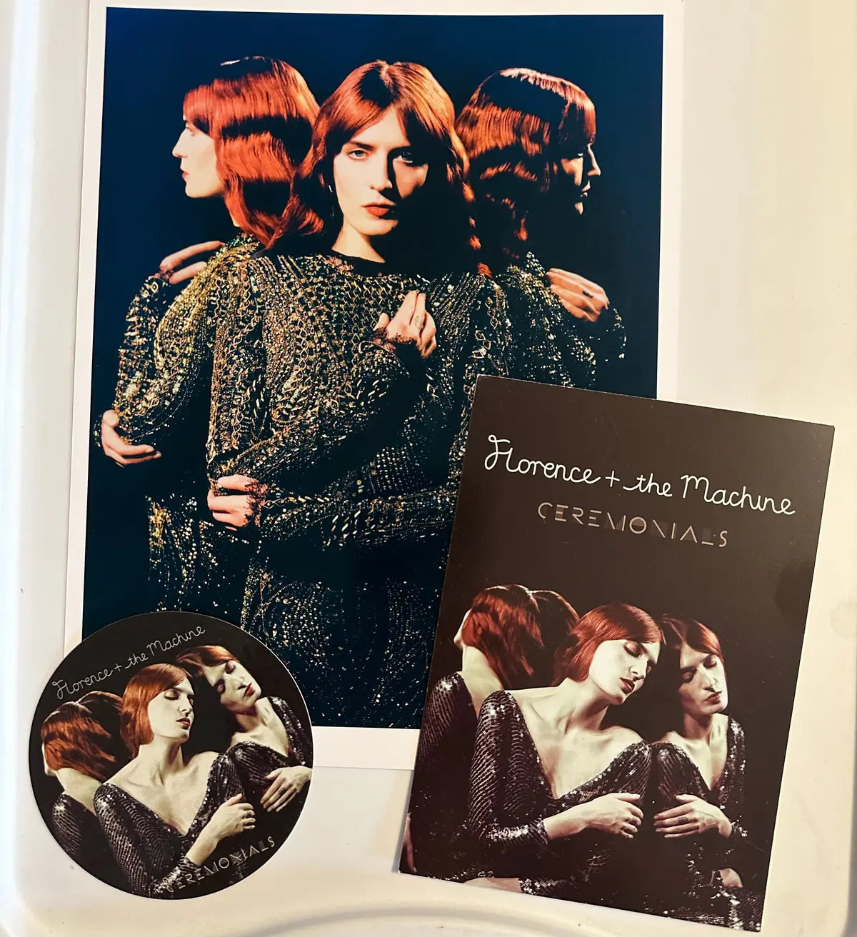 Florence And The Machine Three Promotional Items Sticker 1