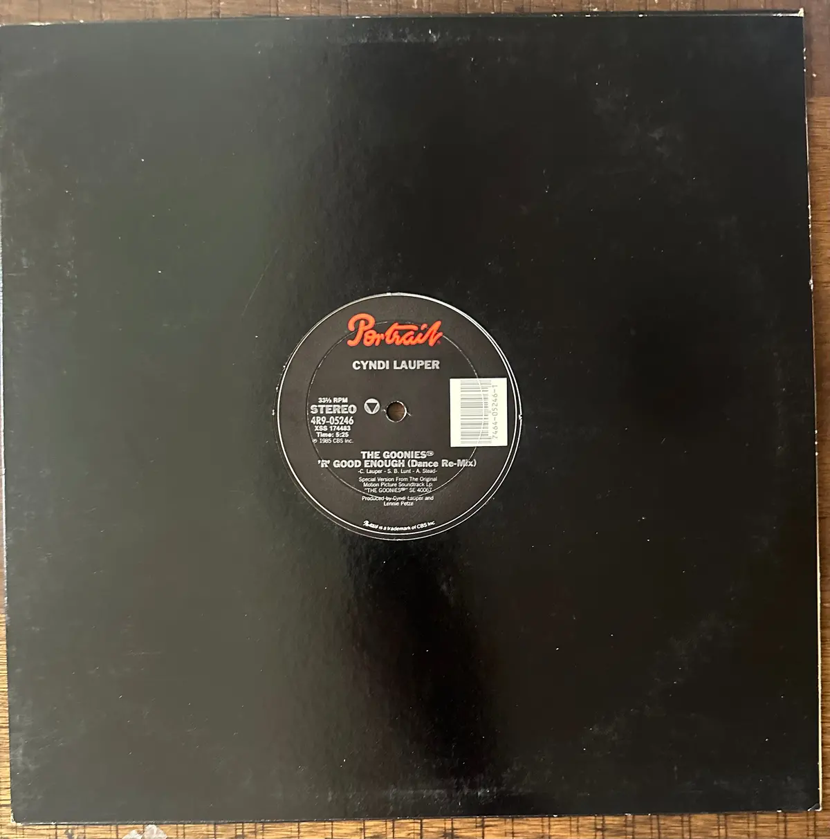 Cyndi Lauper - The Goonies 12 Inch Single Lp Vinyl 1985 1
