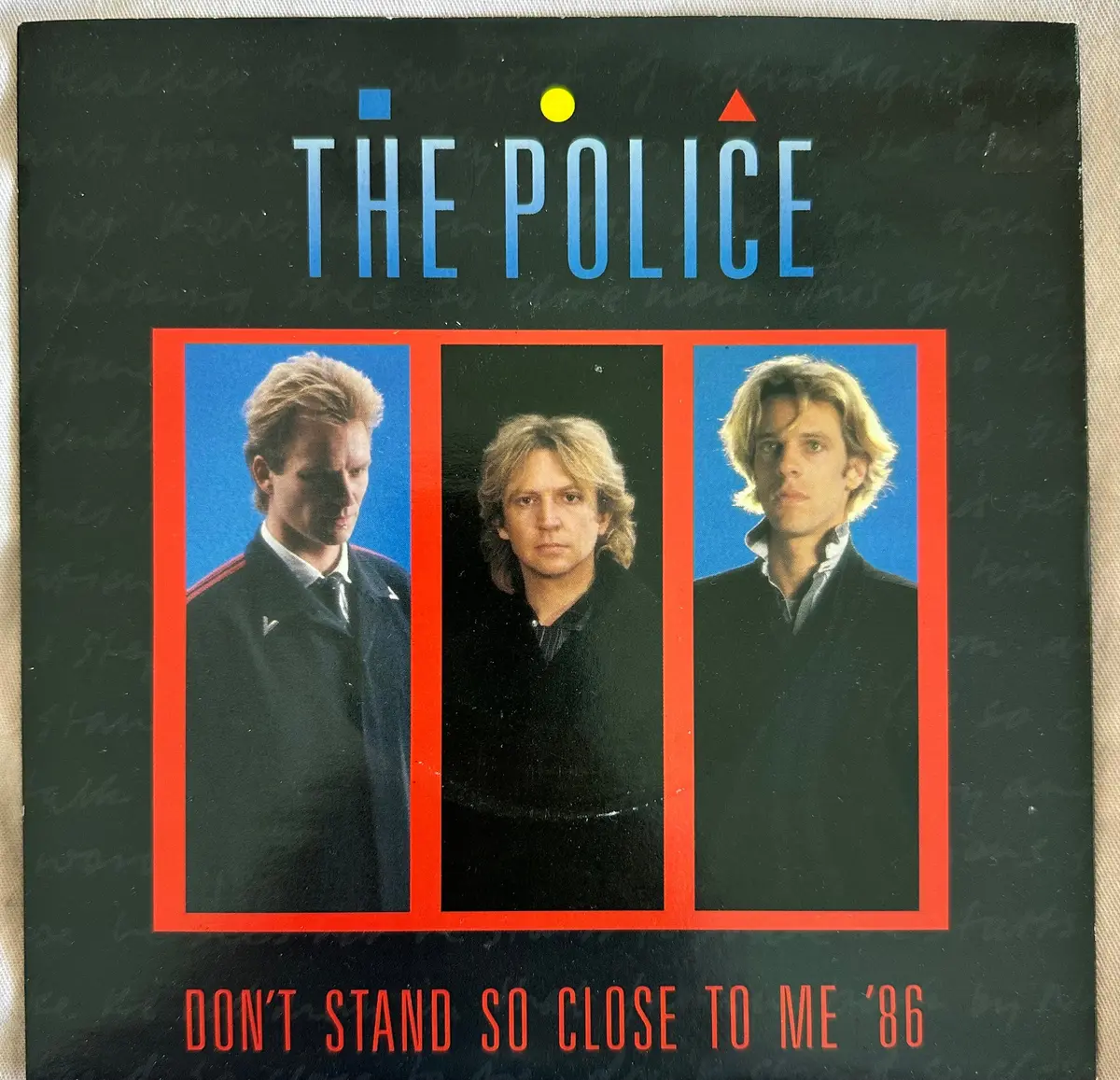 The Police -Don’T Stand Another Chance 45 Record Vinyl Used 1