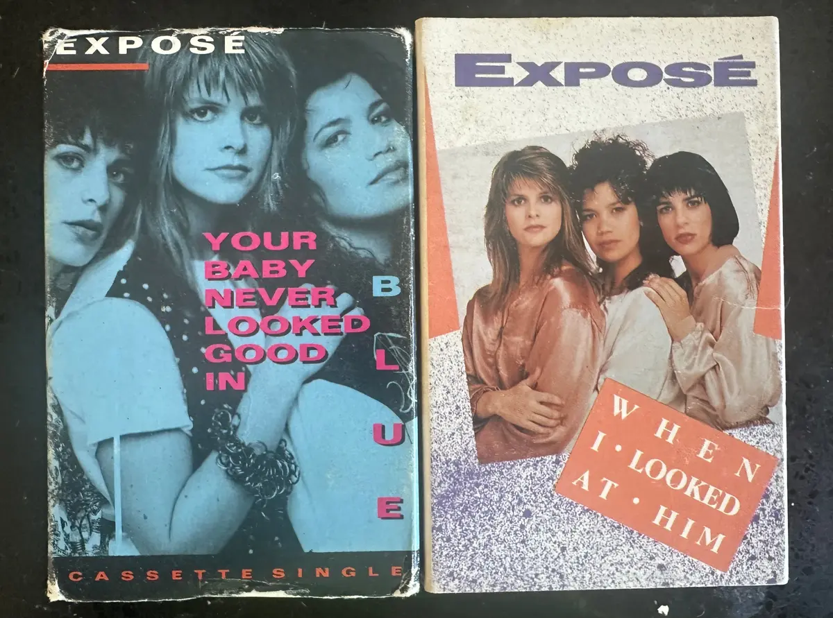 Expose’ 2 Cassette Singles When I Looked At Him / Your Baby ... (Used) 1