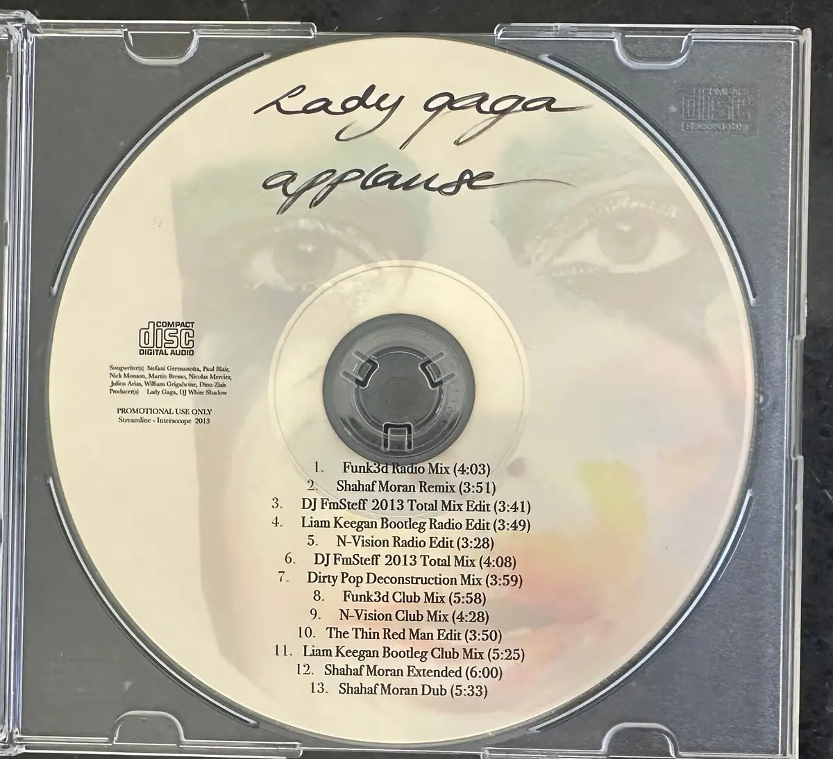 Lady Gaga Applause (Dj Cd Single) 2