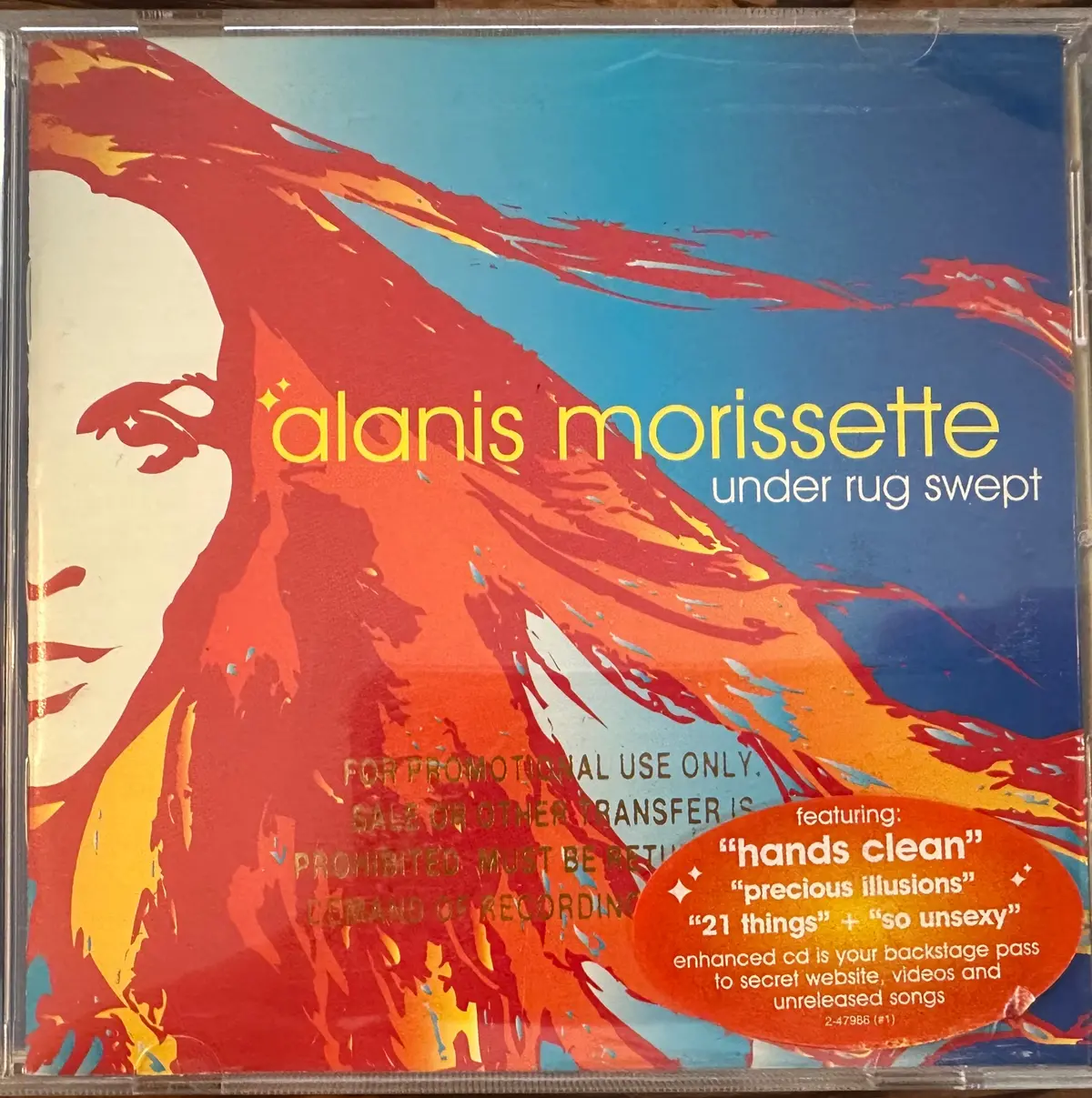 Alanis Morissette - Under Rug Swept (Promo Copy) Cd - Used 1