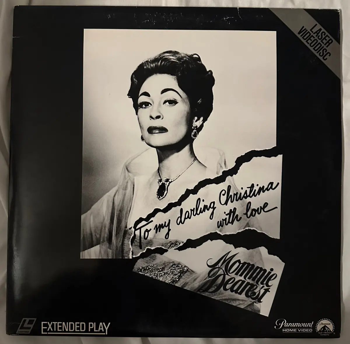 Mommie Dearest Laserdisc - Used 1