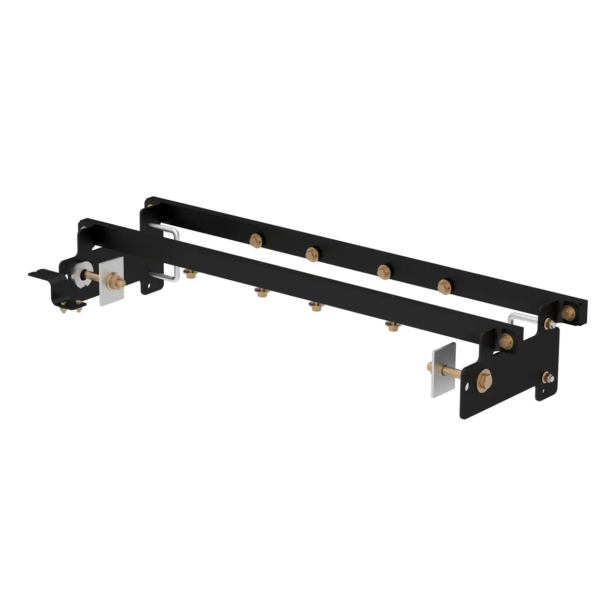 Curt 60632 Double Lock Gooseneck Hitch Installation Brackets For Select Chevrolet Silverado, Gmc Sierra 1500, 2500 Ld 1