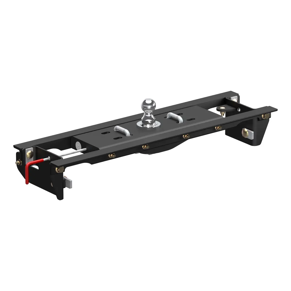 Curt 60683 Double Lock Ezr Gooseneck Hitch With Flip-And-Store Ball, 30,000 Lbs., 2-5/16-Inch Ball, Fits Select Ford F-250, F-350 Super Duty 1