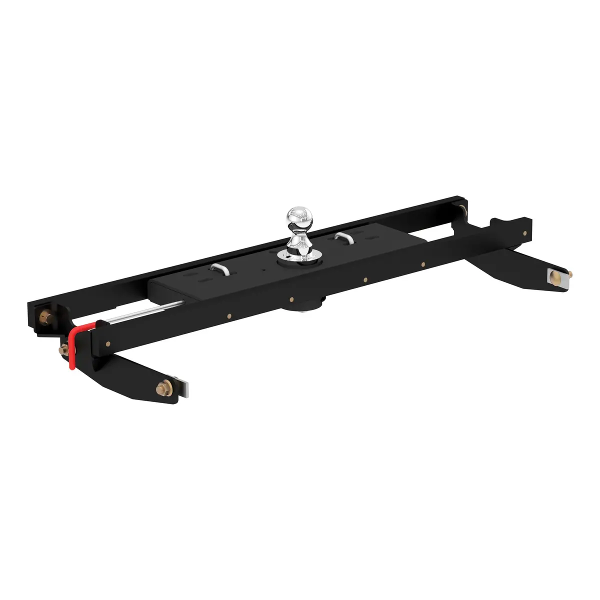 Curt 60710 Double Lock Gooseneck Hitch With Flip-And-Store Ball, 30,000 Lbs., 2-5/16-Inch Ball, Fits Select Chevrolet Silverado, Gmc Sierra 2500 Hd, 3500 1