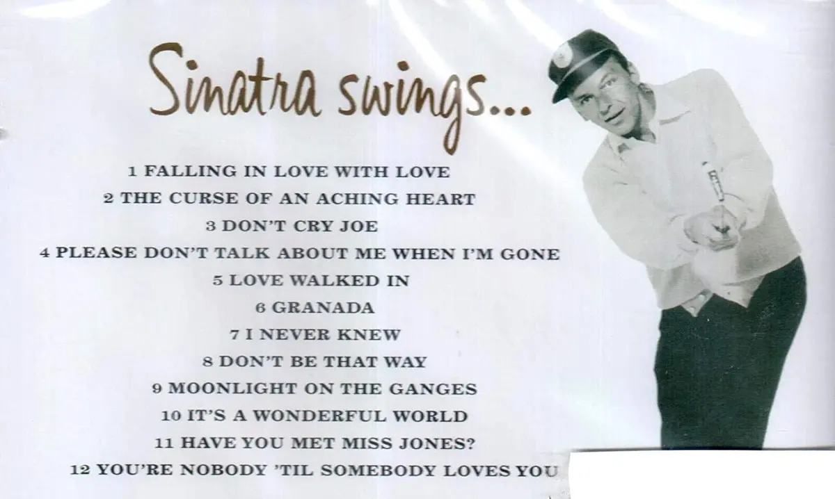 Frank Sinatra - Swing Along With Me (Remastered) Cd - Used {Promo} 2
