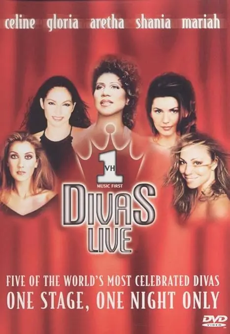 Divas Live Dvd (Celine, Gloria, Aretha Shania, Mariah) Dvd - Used 1