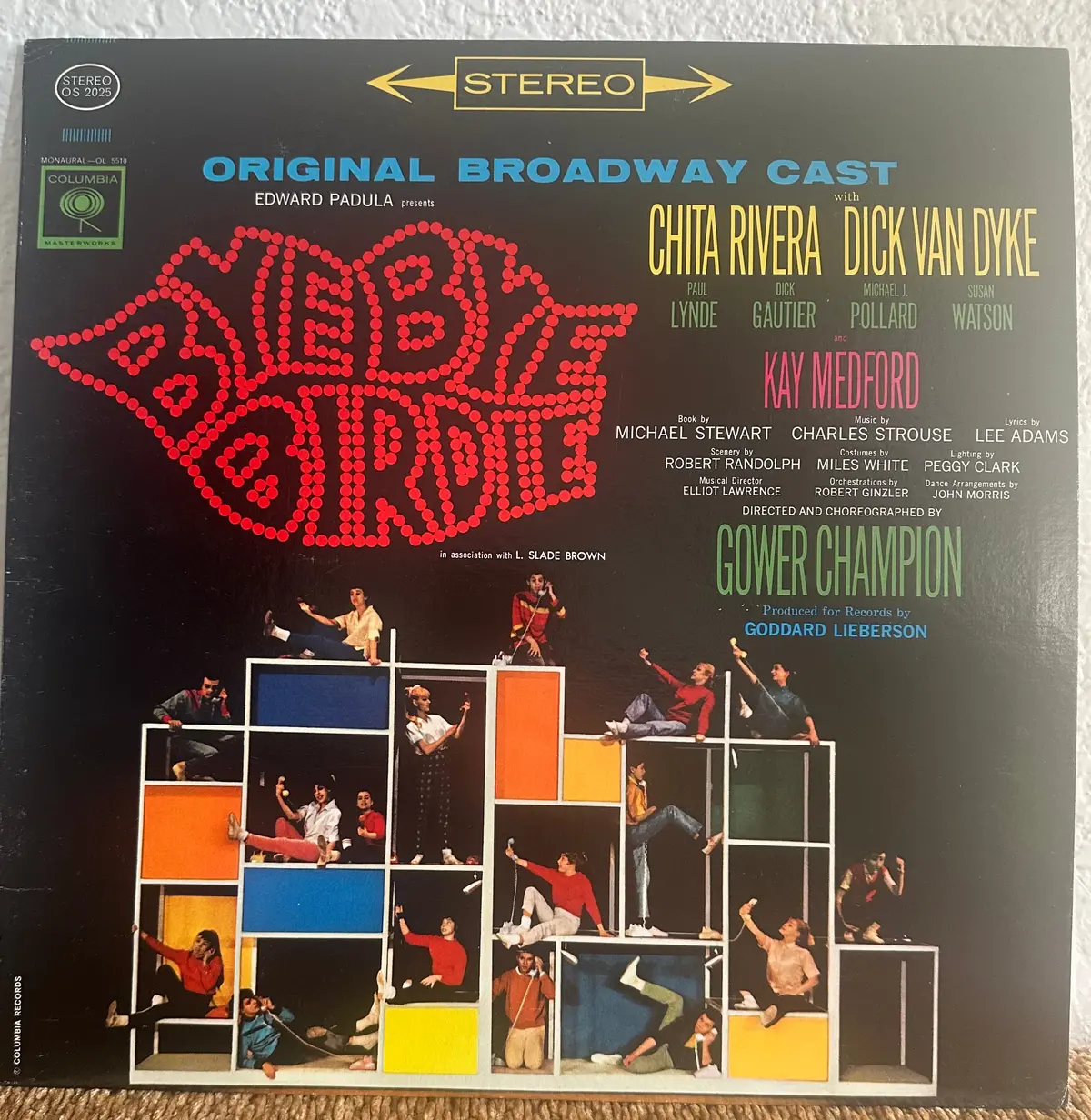 Bye Bye Birdie Original Broadway Cast -  Chita  Rivera Lp Vinyl Used 1